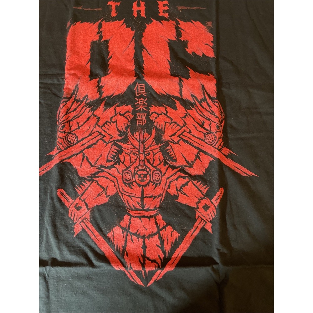WWE OC Samurai T-shirt Size 3XL Black & Red NOS - Picture 3 of 7